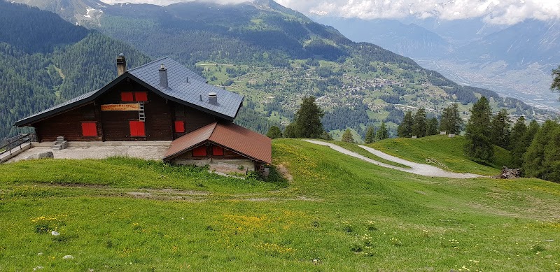 Cabane Balavaux – Beherbergung Restaurant in Isérables