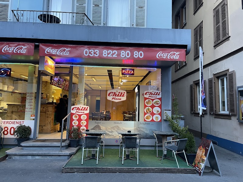 Chili Pizza. مطعم بلودان سوري – Takeaway Restaurant in Interlaken